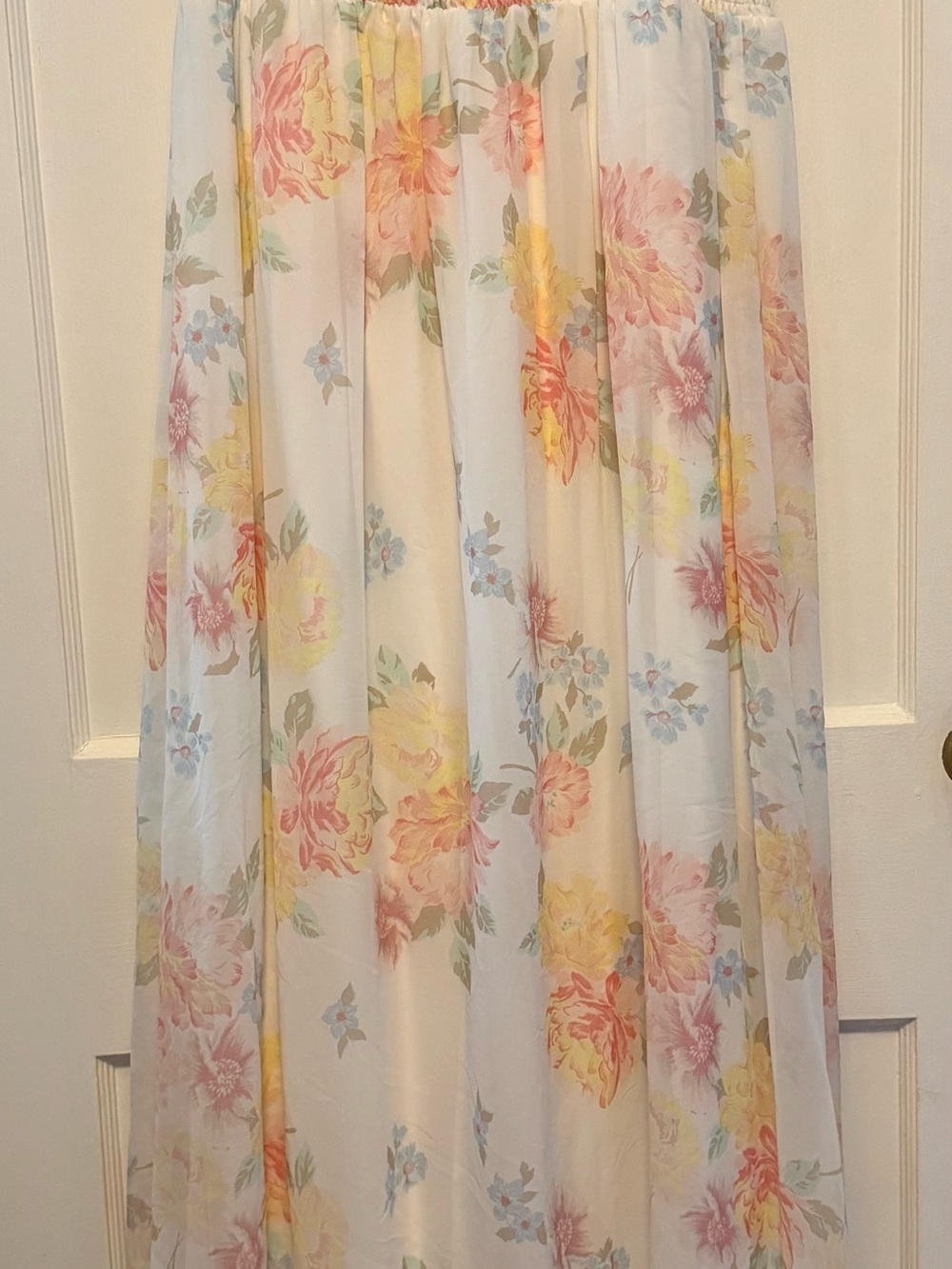 Floral Pastel Maxi Dress